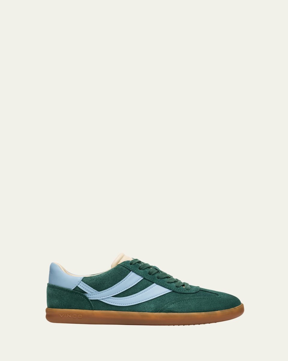 Oasis Bicolor Leather Retro Sneakers